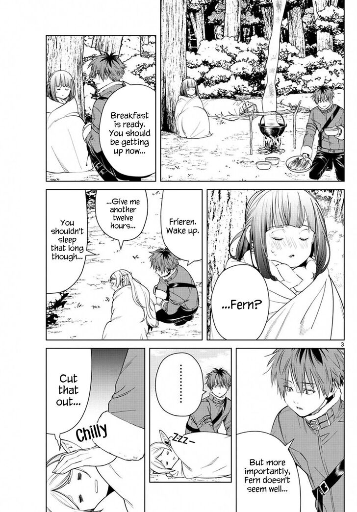 Frieren: Beyond Journey's End Manga Chapter 36 page 3 - Emotional Support scene