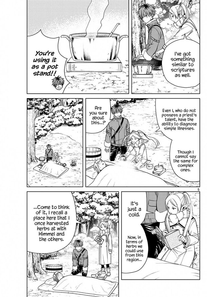 Frieren: Beyond Journey's End Manga Chapter 36 page 5 - Emotional Support scene