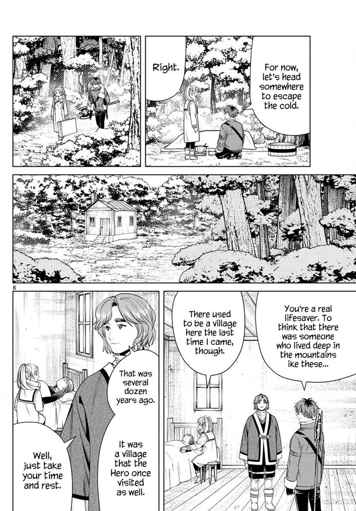 Frieren: Beyond Journey's End Manga Chapter 36 page 6 - Emotional Support scene