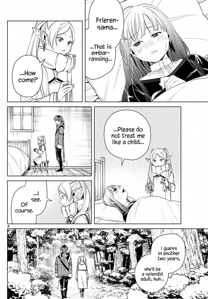 Frieren: Beyond Journey's End Manga Chapter 36 page 8 - Emotional Support scene