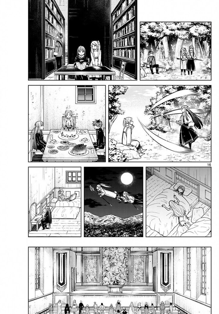 Frieren: Beyond Journey's End Manga Chapter 37 page 16 - The First-Class Exam scene