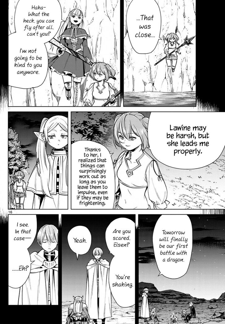 Frieren: Beyond Journey's End Manga Chapter 38 page 16 - Stille—Meteoric Iron Bird scene
