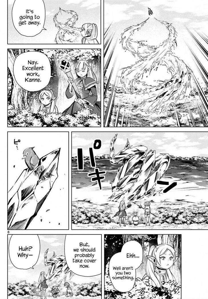 Frieren: Beyond Journey's End Manga Chapter 38 page 8 - Stille—Meteoric Iron Bird scene