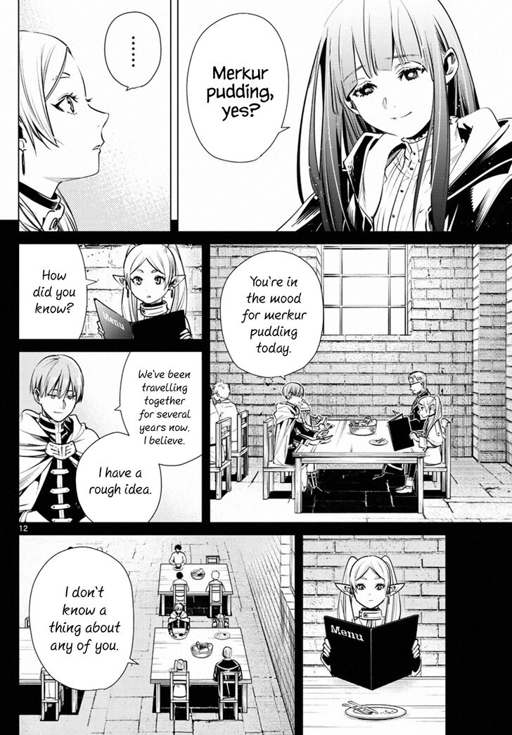 Frieren: Beyond Journey's End Manga Chapter 4 page 12 - The Mage's Secret scene