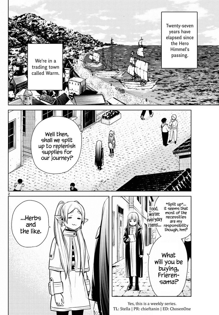 Frieren: Beyond Journey's End Manga Chapter 4 page 2 - The Mage's Secret scene