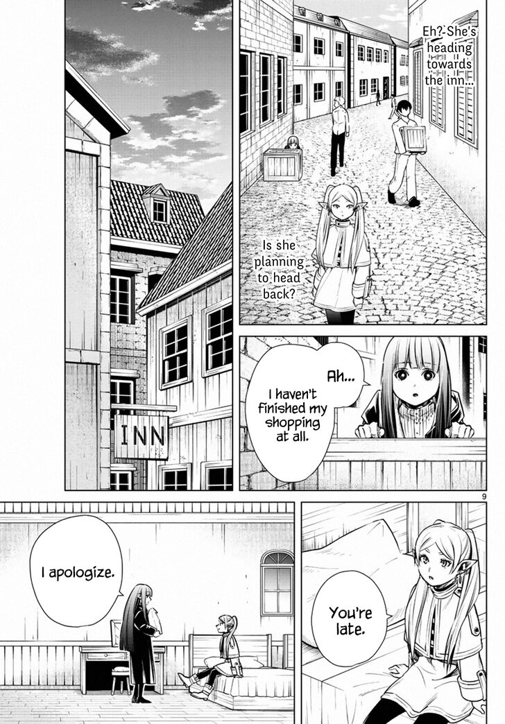 Frieren: Beyond Journey's End Manga Chapter 4 page 9 - The Mage's Secret scene