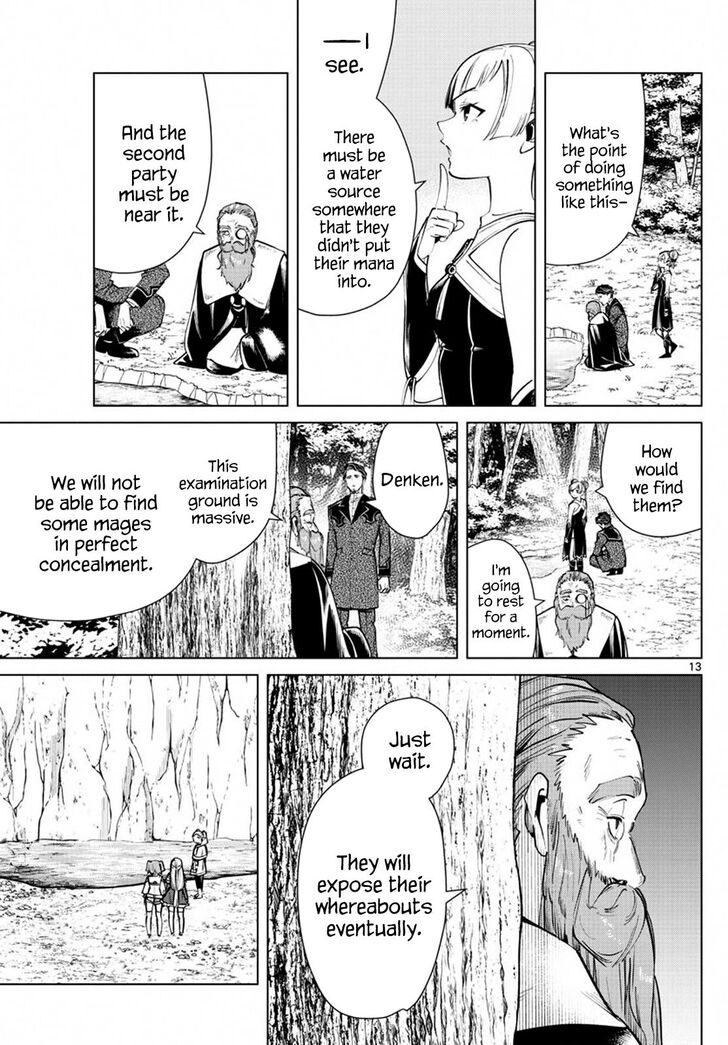 Frieren: Beyond Journey's End Manga Chapter 40 page 13 - A Spell to Capture a Bird scene