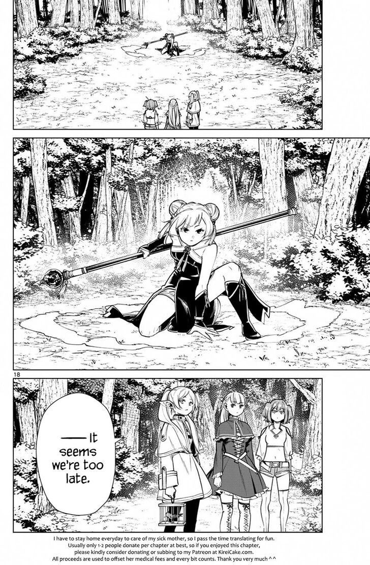 Frieren: Beyond Journey's End Manga Chapter 40 page 18 - A Spell to Capture a Bird scene