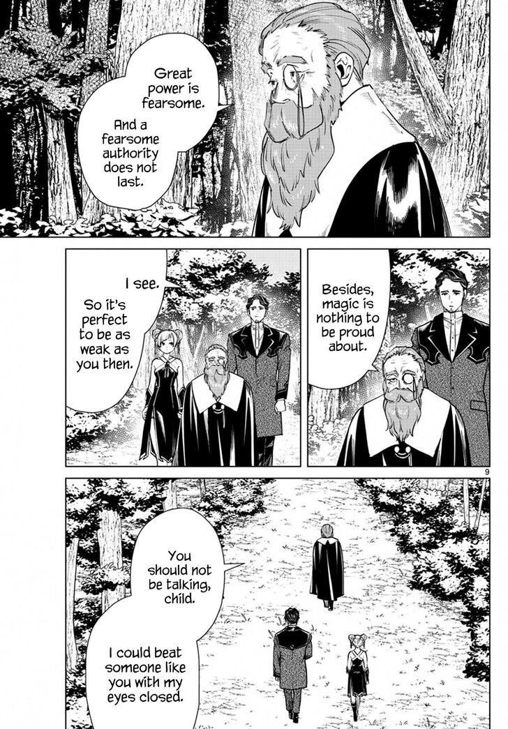 Frieren: Beyond Journey's End Manga Chapter 40 page 9 - A Spell to Capture a Bird scene