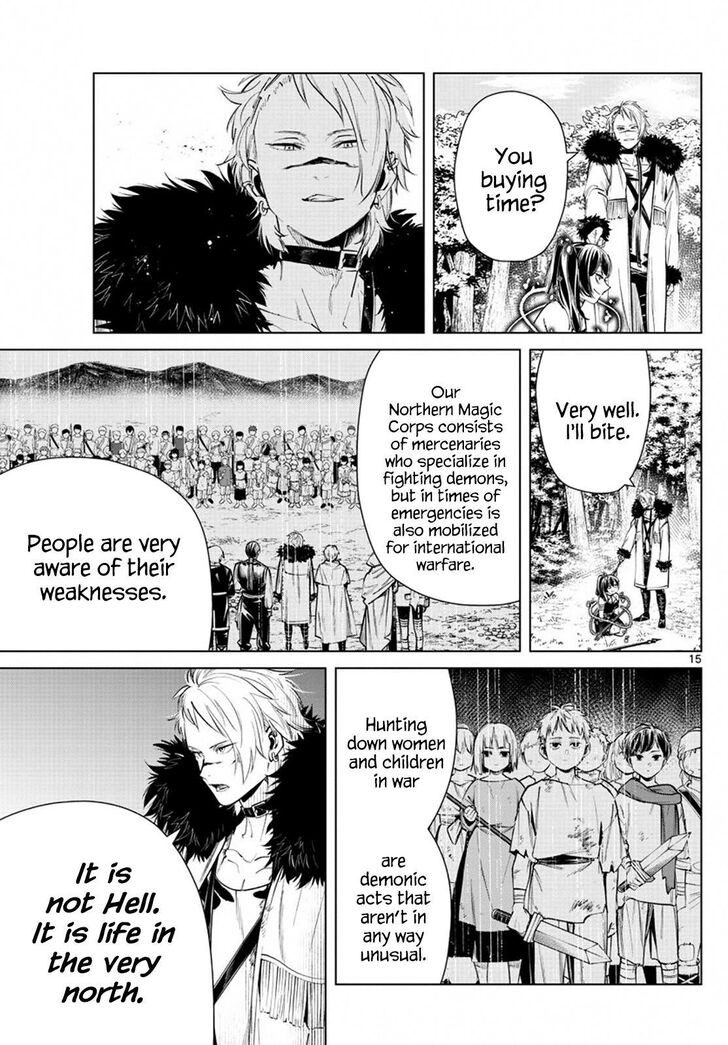 Frieren: Beyond Journey's End Manga Chapter 41 page 15 - Time for Resolve scene