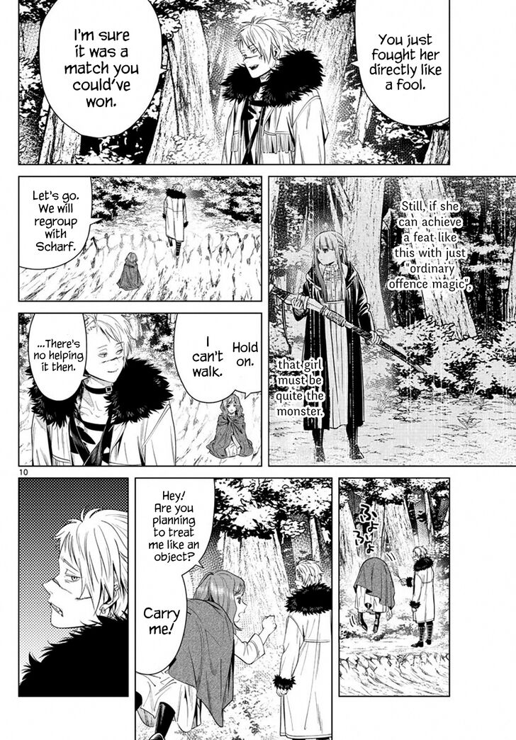 Frieren: Beyond Journey's End Manga Chapter 42 page 10 - A Reason to Fight scene