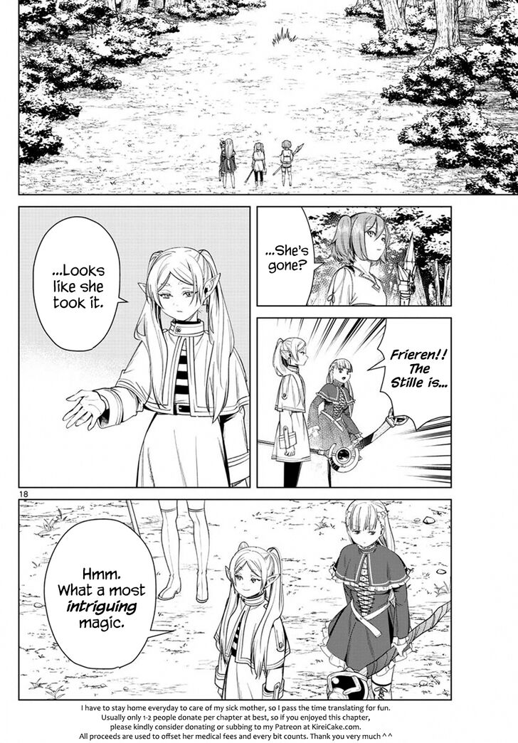 Frieren: Beyond Journey's End Manga Chapter 42 page 18 - A Reason to Fight scene