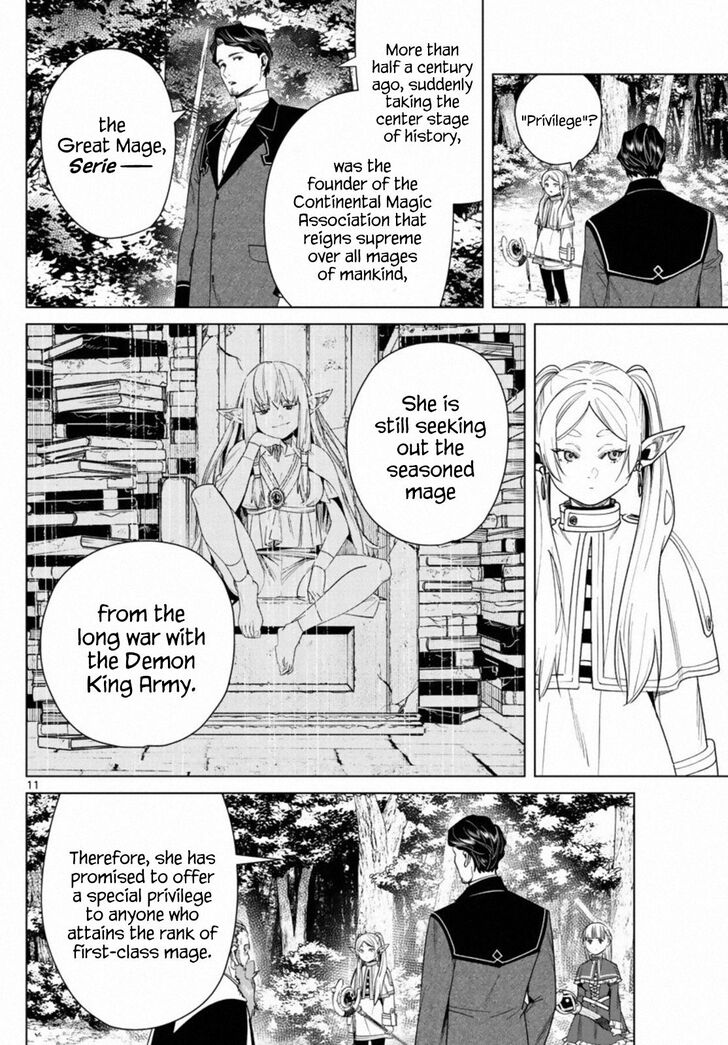 Frieren: Beyond Journey's End Manga Chapter 43 page 11 - Privilege scene