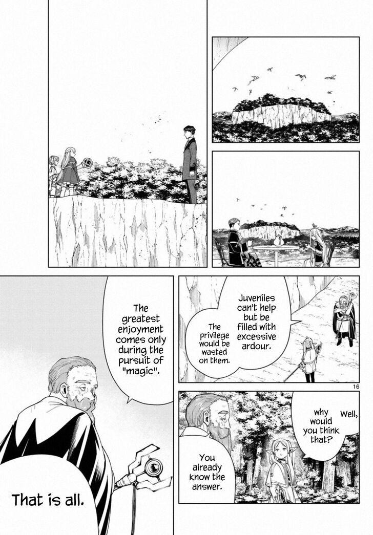 Frieren: Beyond Journey's End Manga Chapter 43 page 16 - Privilege scene