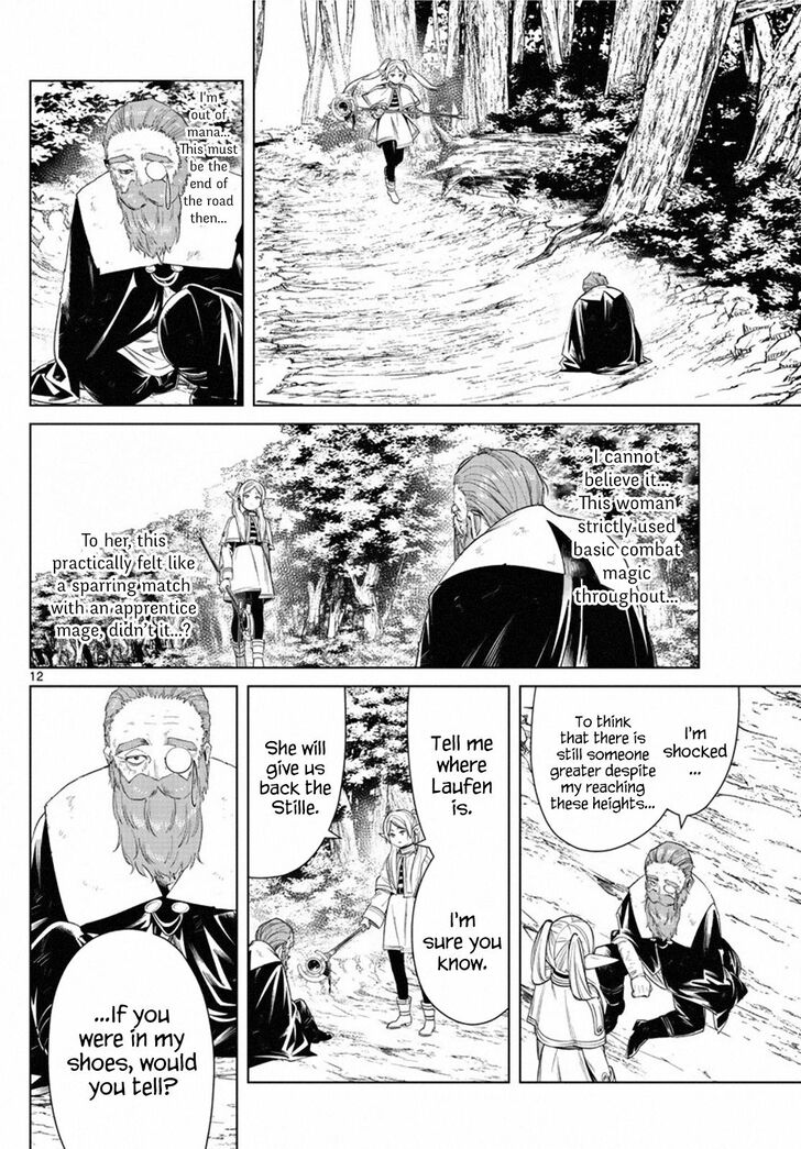 Frieren: Beyond Journey's End Manga Chapter 44 page 12 - Recapture the Stille scene