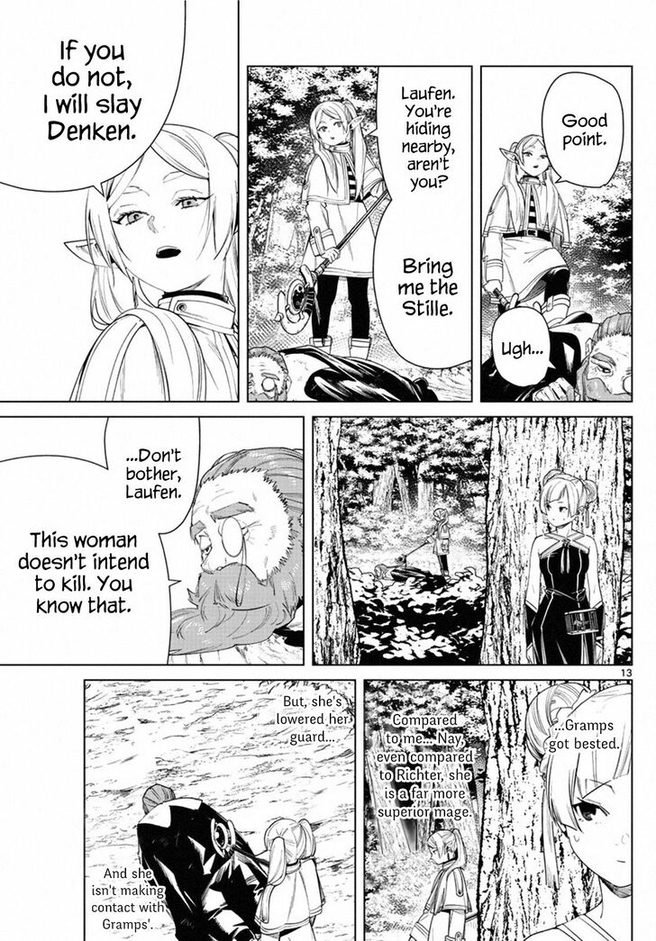 Frieren: Beyond Journey's End Manga Chapter 44 page 13 - Recapture the Stille scene