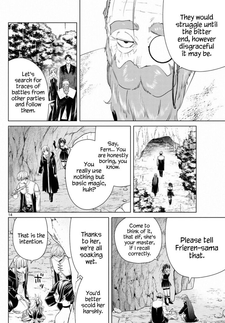 Frieren: Beyond Journey's End Manga Chapter 45 page 13 - Water-Manipulation Magic scene