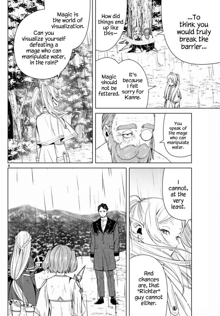 Frieren: Beyond Journey's End Manga Chapter 45 page 7 - Water-Manipulation Magic scene