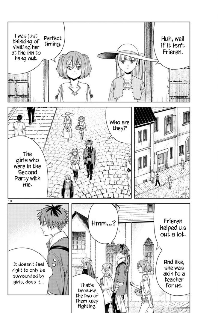 Frieren: Beyond Journey's End Manga Chapter 47 page 10 - Fern and Her Baked Sweets scene