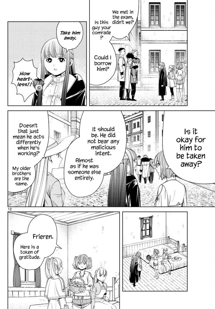 Frieren: Beyond Journey's End Manga Chapter 47 page 12 - Fern and Her Baked Sweets scene