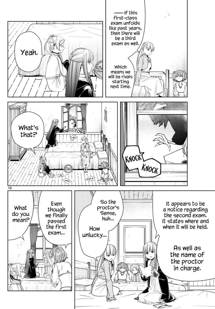 Frieren: Beyond Journey's End Manga Chapter 47 page 16 - Fern and Her Baked Sweets scene