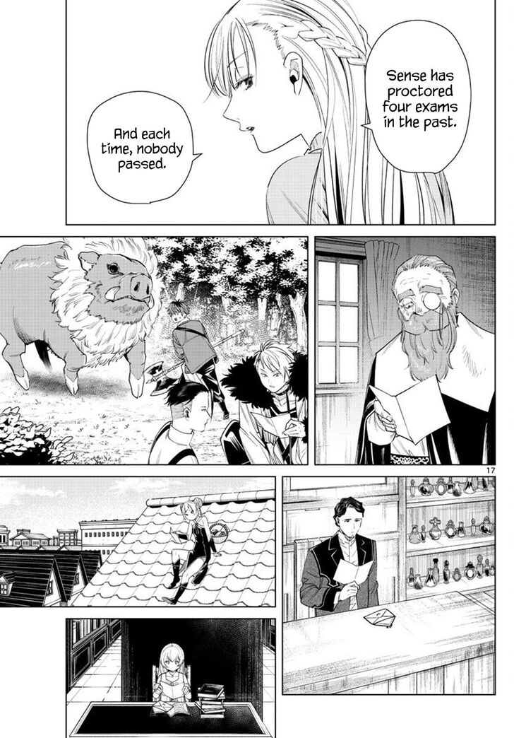 Frieren: Beyond Journey's End Manga Chapter 47 page 17 - Fern and Her Baked Sweets scene