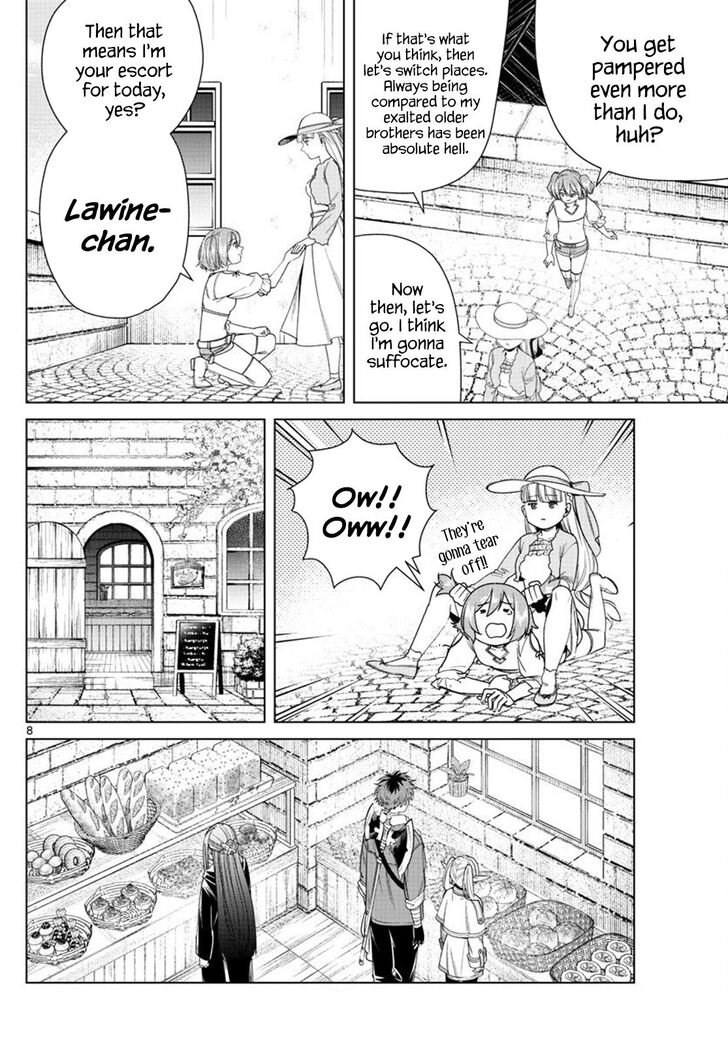 Frieren: Beyond Journey's End Manga Chapter 47 page 8 - Fern and Her Baked Sweets scene