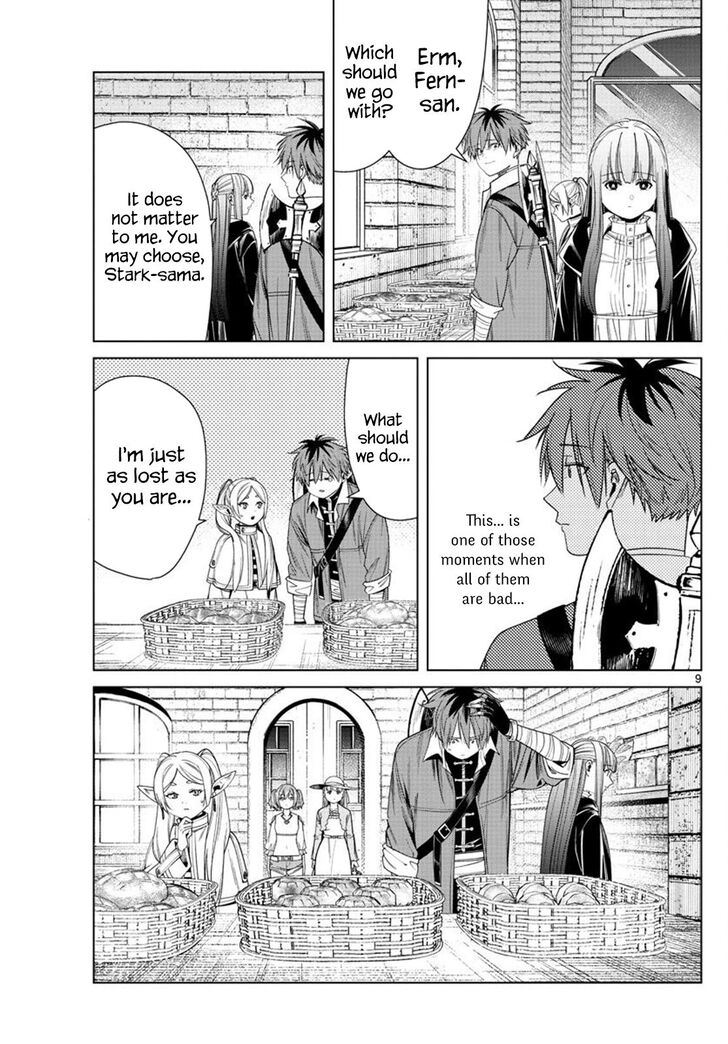 Frieren: Beyond Journey's End Manga Chapter 47 page 9 - Fern and Her Baked Sweets scene