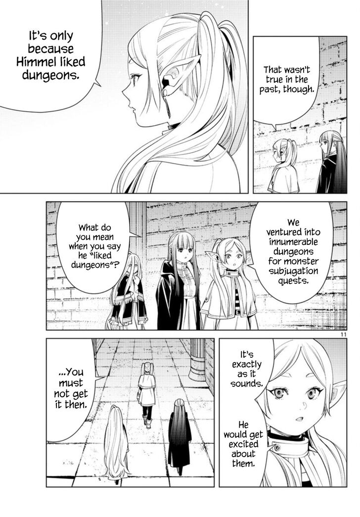 Frieren: Beyond Journey's End Manga Chapter 48 page 11 - The Ruins of the King's Tomb scene