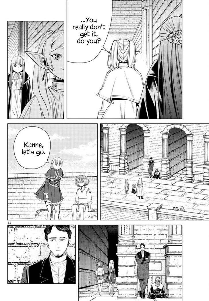 Frieren: Beyond Journey's End Manga Chapter 48 page 14 - The Ruins of the King's Tomb scene