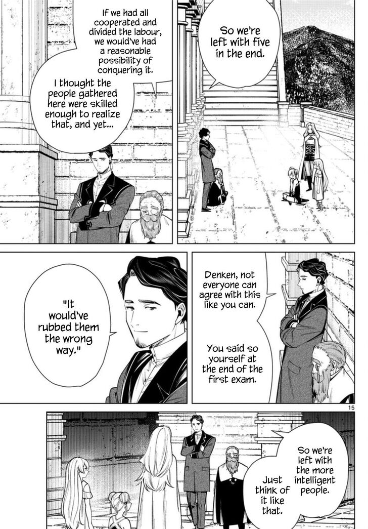 Frieren: Beyond Journey's End Manga Chapter 48 page 15 - The Ruins of the King's Tomb scene
