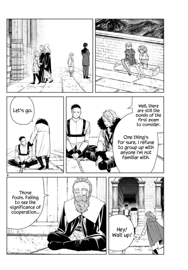 Frieren: Beyond Journey's End Manga Chapter 48 page 8 - The Ruins of the King's Tomb scene