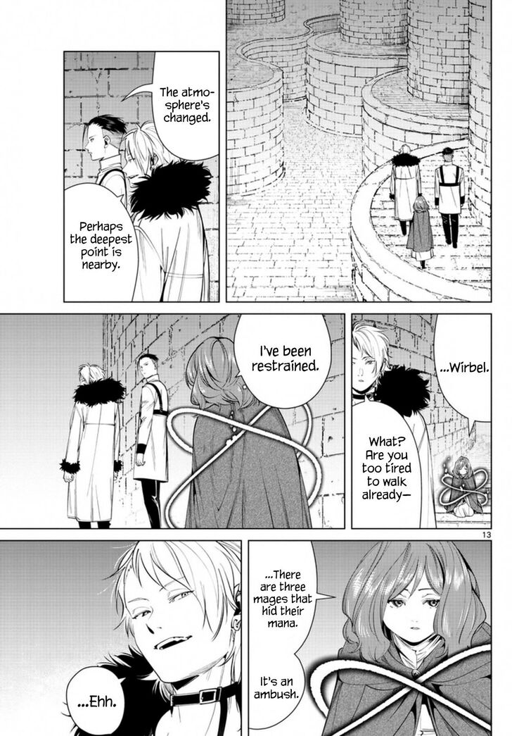 Frieren: Beyond Journey's End Manga Chapter 49 page 13 - Dungeons and Magical Items scene