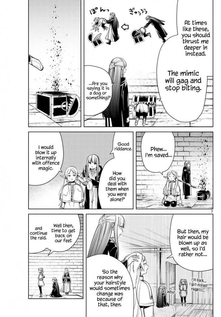 Frieren: Beyond Journey's End Manga Chapter 49 page 7 - Dungeons and Magical Items scene