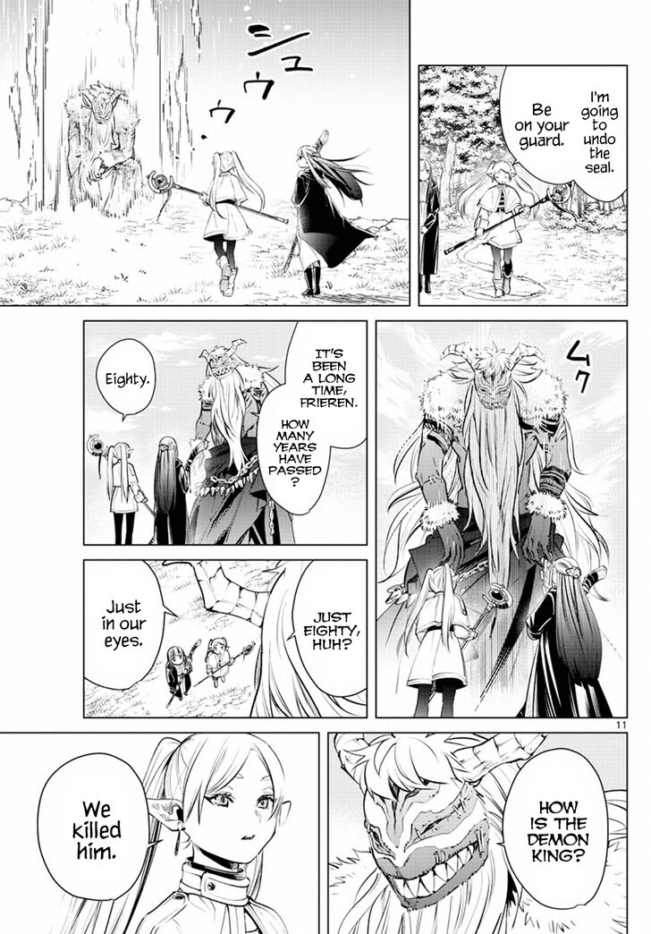 Frieren: Beyond Journey's End Manga Chapter 5 page 11 - Killing Magic scene