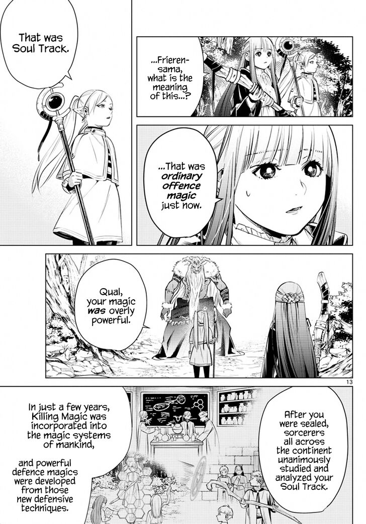 Frieren: Beyond Journey's End Manga Chapter 5 page 13 - Killing Magic scene