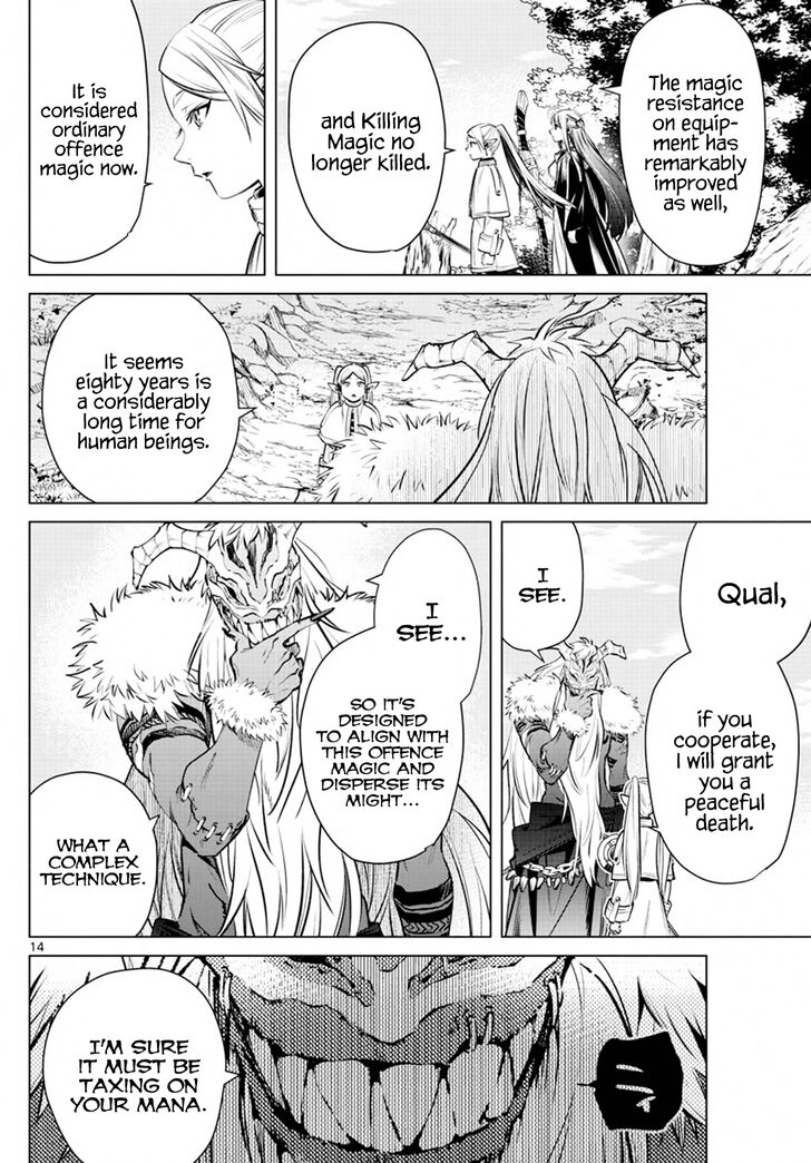 Frieren: Beyond Journey's End Manga Chapter 5 page 14 - Killing Magic scene