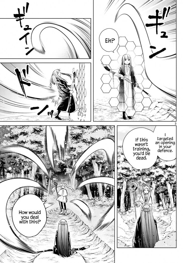 Frieren: Beyond Journey's End Manga Chapter 5 page 3 - Killing Magic scene