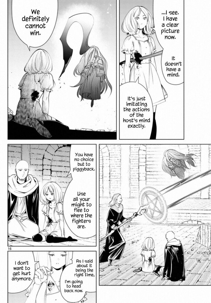 Frieren: Beyond Journey's End Manga Chapter 51 page 16 - Dungeon Battle scene