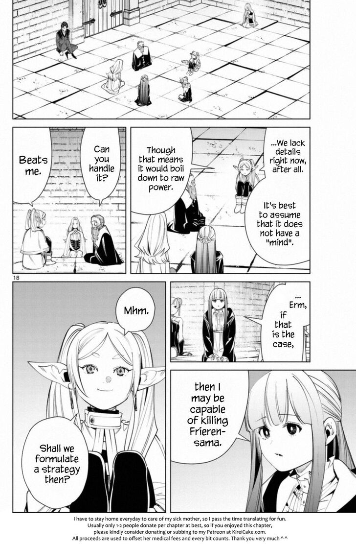 Frieren: Beyond Journey's End Manga Chapter 51 page 18 - Dungeon Battle scene