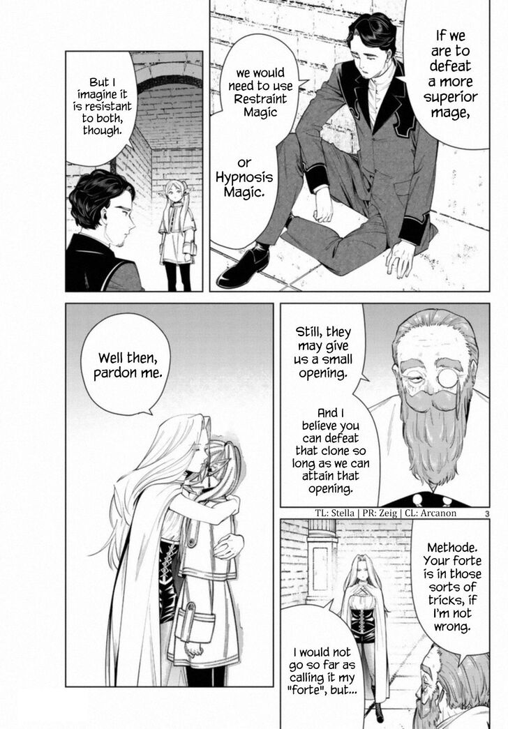 Frieren: Beyond Journey's End Manga Chapter 51 page 3 - Dungeon Battle scene