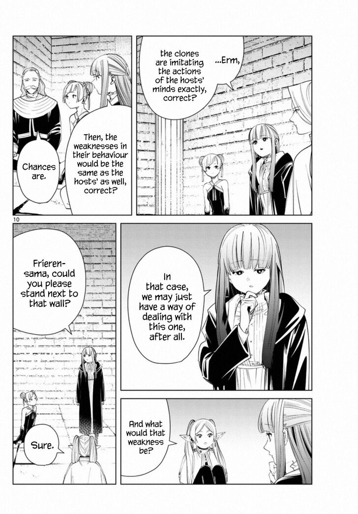 Frieren: Beyond Journey's End Manga Chapter 52 page 10 - Strategy Meeting scene