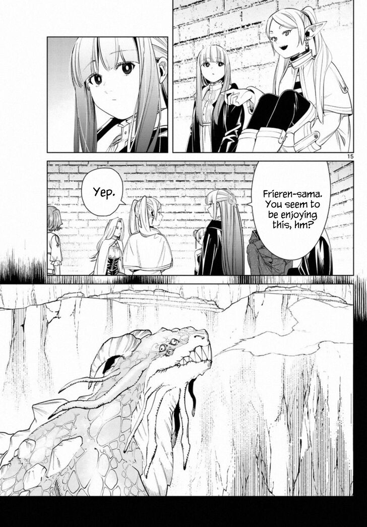 Frieren: Beyond Journey's End Manga Chapter 52 page 15 - Strategy Meeting scene