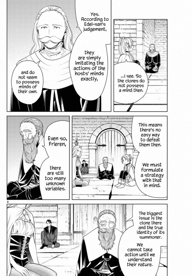 Frieren: Beyond Journey's End Manga Chapter 52 page 4 - Strategy Meeting scene
