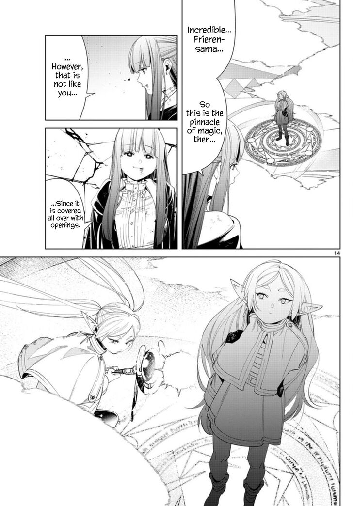 Frieren: Beyond Journey's End Manga Chapter 55 page 13 - The Second Exam Ends scene