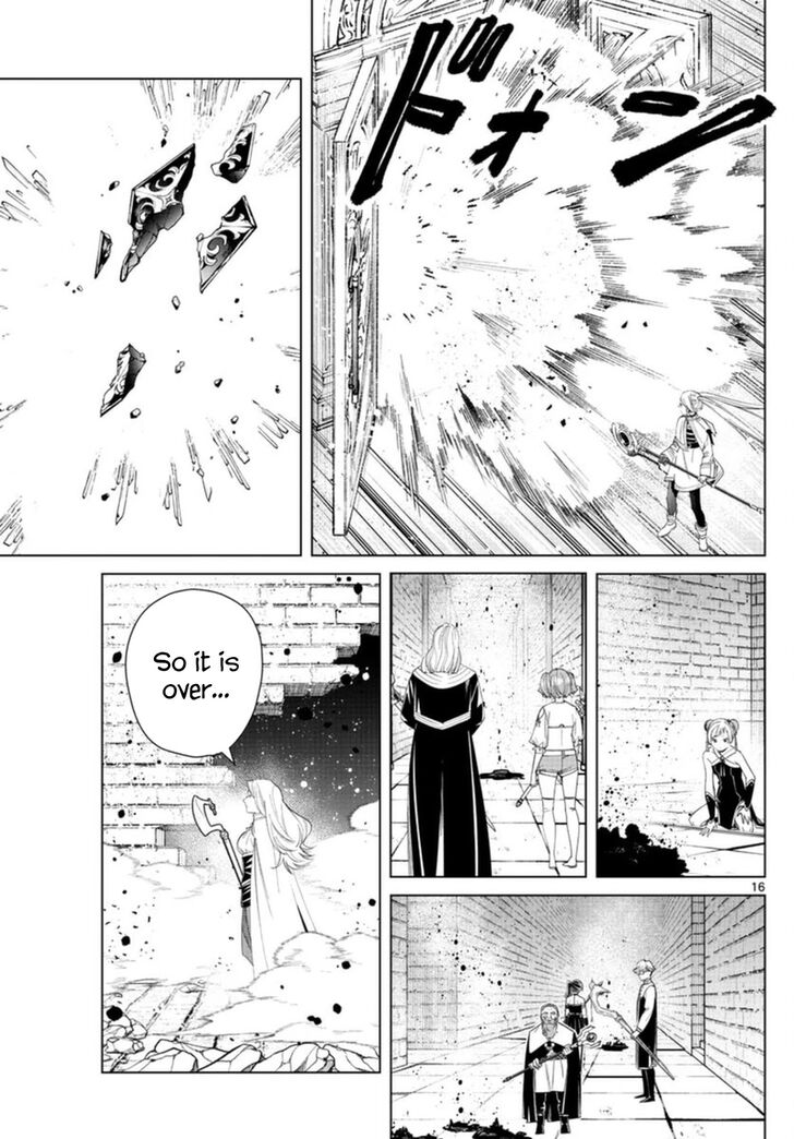 Frieren: Beyond Journey's End Manga Chapter 55 page 15 - The Second Exam Ends scene