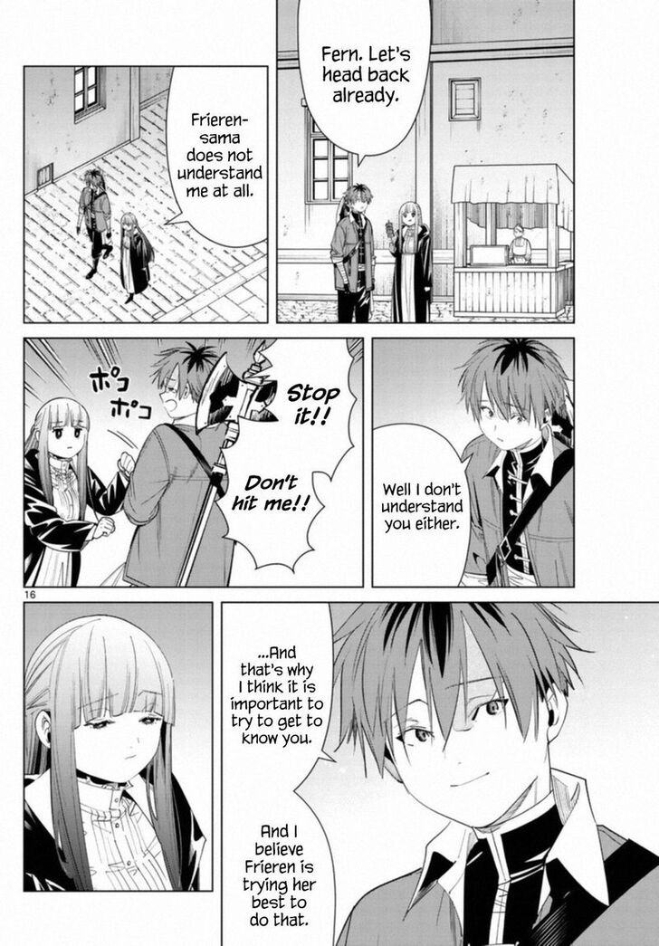 Frieren: Beyond Journey's End Manga Chapter 56 page 16 - Fern's Staff scene