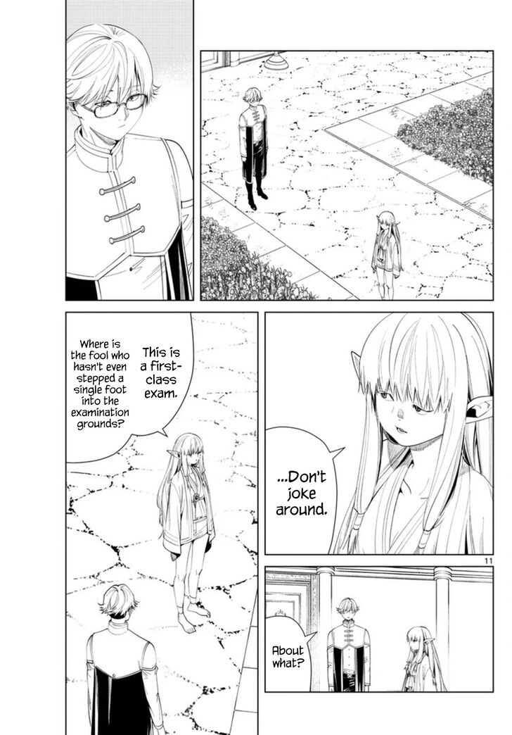 Frieren: Beyond Journey's End Manga Chapter 58 page 11 - Serie's Intuition scene