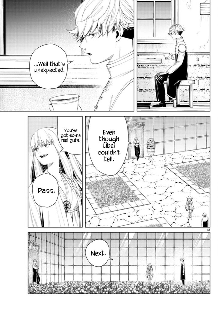 Frieren: Beyond Journey's End Manga Chapter 58 page 13 - Serie's Intuition scene