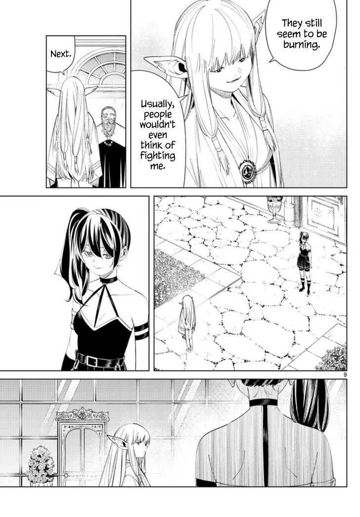 Frieren: Beyond Journey's End Manga Chapter 58 page 9 - Serie's Intuition scene